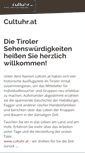 Mobile Screenshot of cultuhr.at